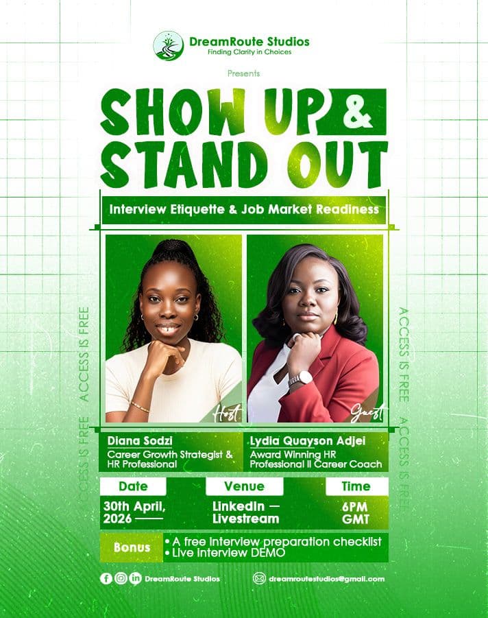 SHOW UP & STAND OUT